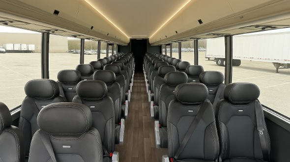 barnstable 18 passenger minibus inside