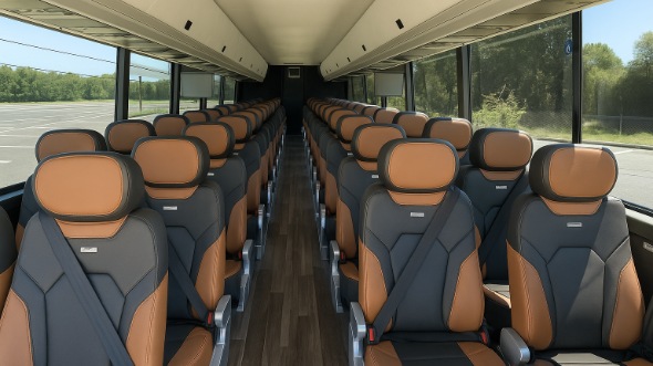 barnstable 55 passenger charter bus rental