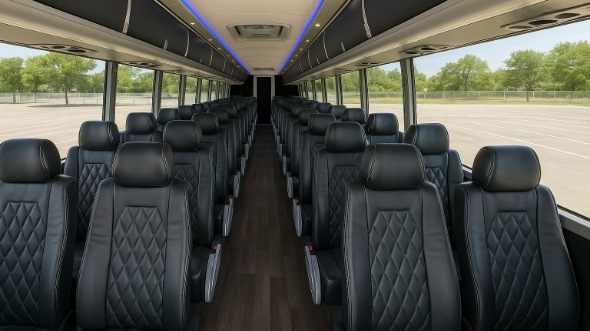 barnstable 56 passenger charter bus