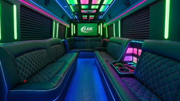 barnstable party bus rental inside